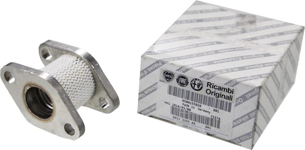 Original Fiat AGR/EGR Zwischenrohr passend für Fiat Ducato 250 2.3JTD 504155826