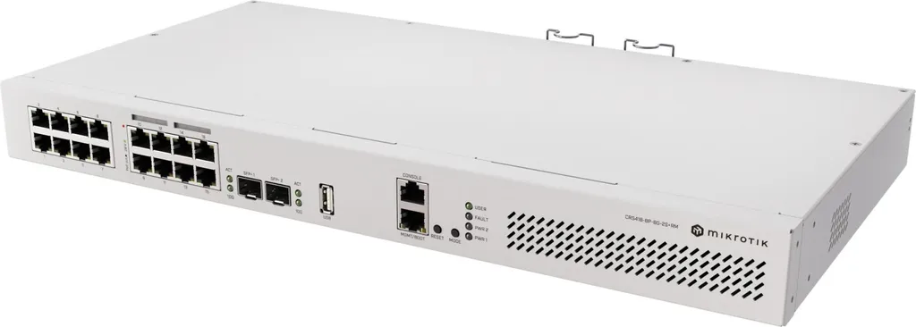 MikroTik Cloud Router Switch CRS RouterOS L5 - Switch de Core Réseau Pro