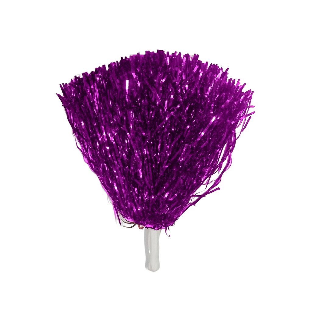 Handblumen bringen visuelles Genuss attraktive farbenfrohe Cheer -Squad -Team Spirited Fun Pom Poms für Spiel-Rosenrot