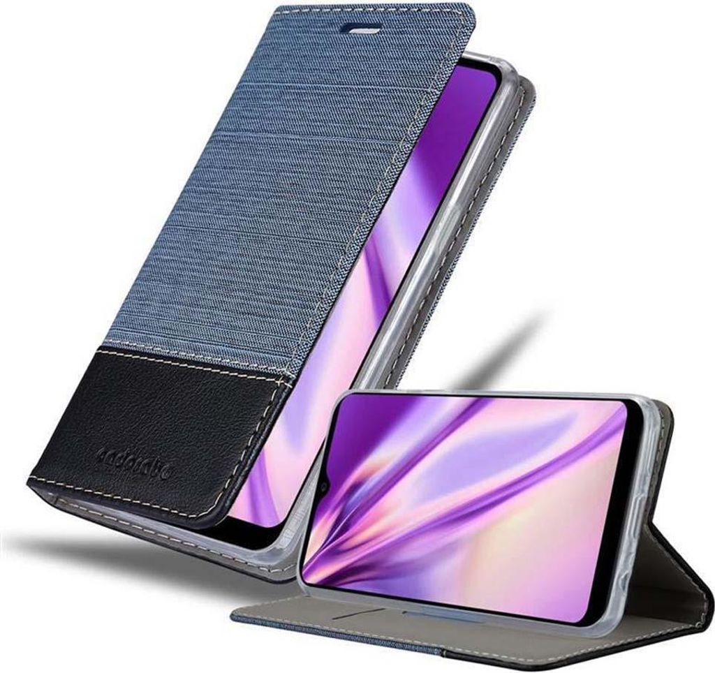 Cadorabo Hülle für LG K50S Schutzhülle in Blau Handy Hülle Etui Book Case Cover
