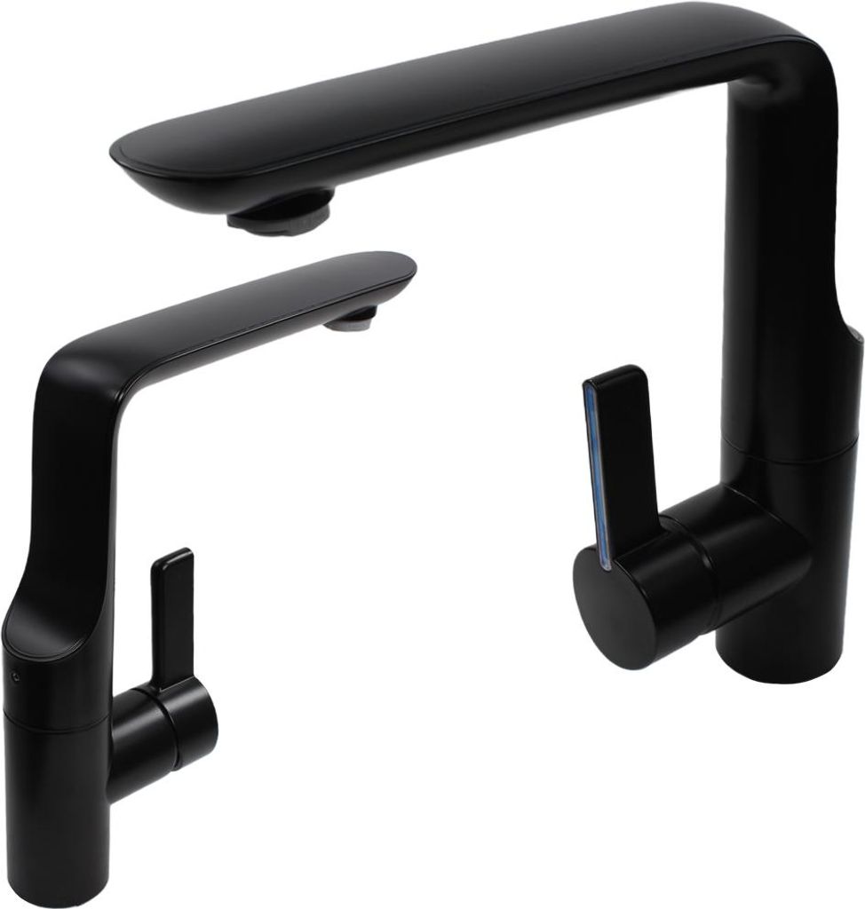 Comet Mitigeur monocommandé Modena - noir mat Image du produit 