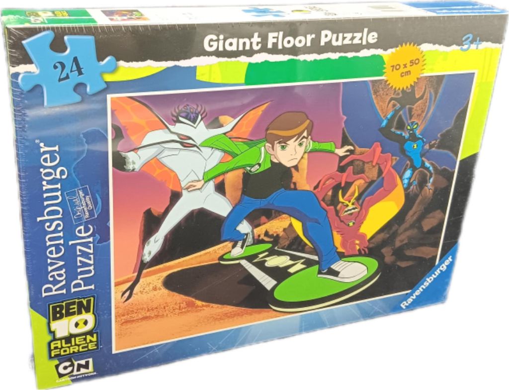 Ravensburger 05275 Ben 10 Alien Force - Ben & Goop 24 Teile Produktbild 