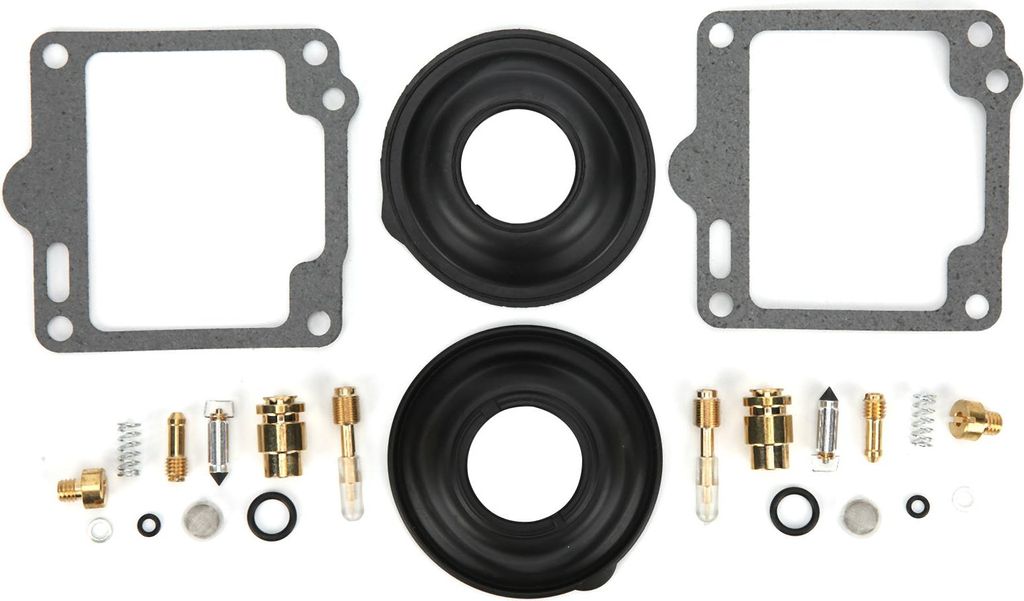 2 Sets Carburetor Rebuild Kit Carb Overhaul Reparatur für Yamaha XV1100 Virago K L 19881999