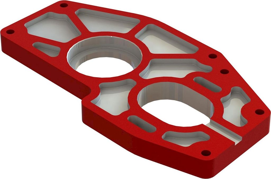 Arrma Aluminium Motor Mount Plate For Center Diff