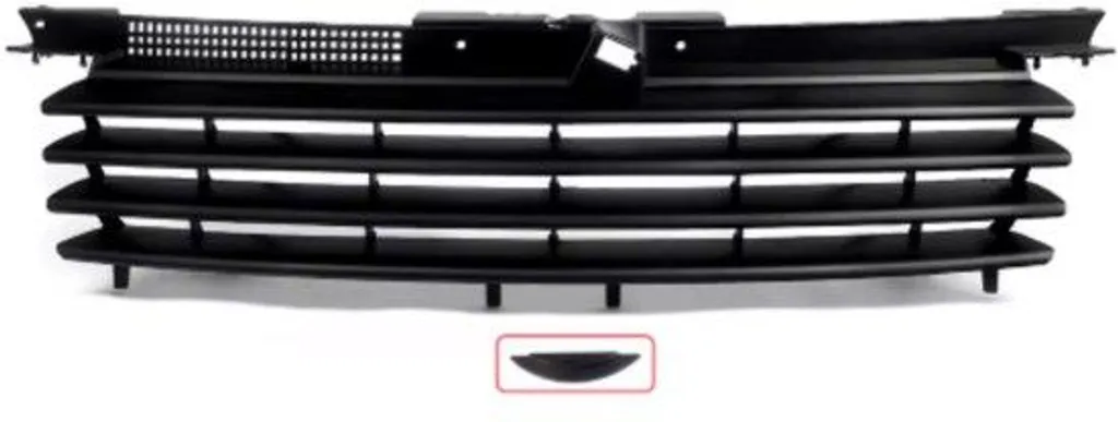 Réparer pare-chocs Volkswagen Jetta Bora MK4 avec Grille Noire 99-05