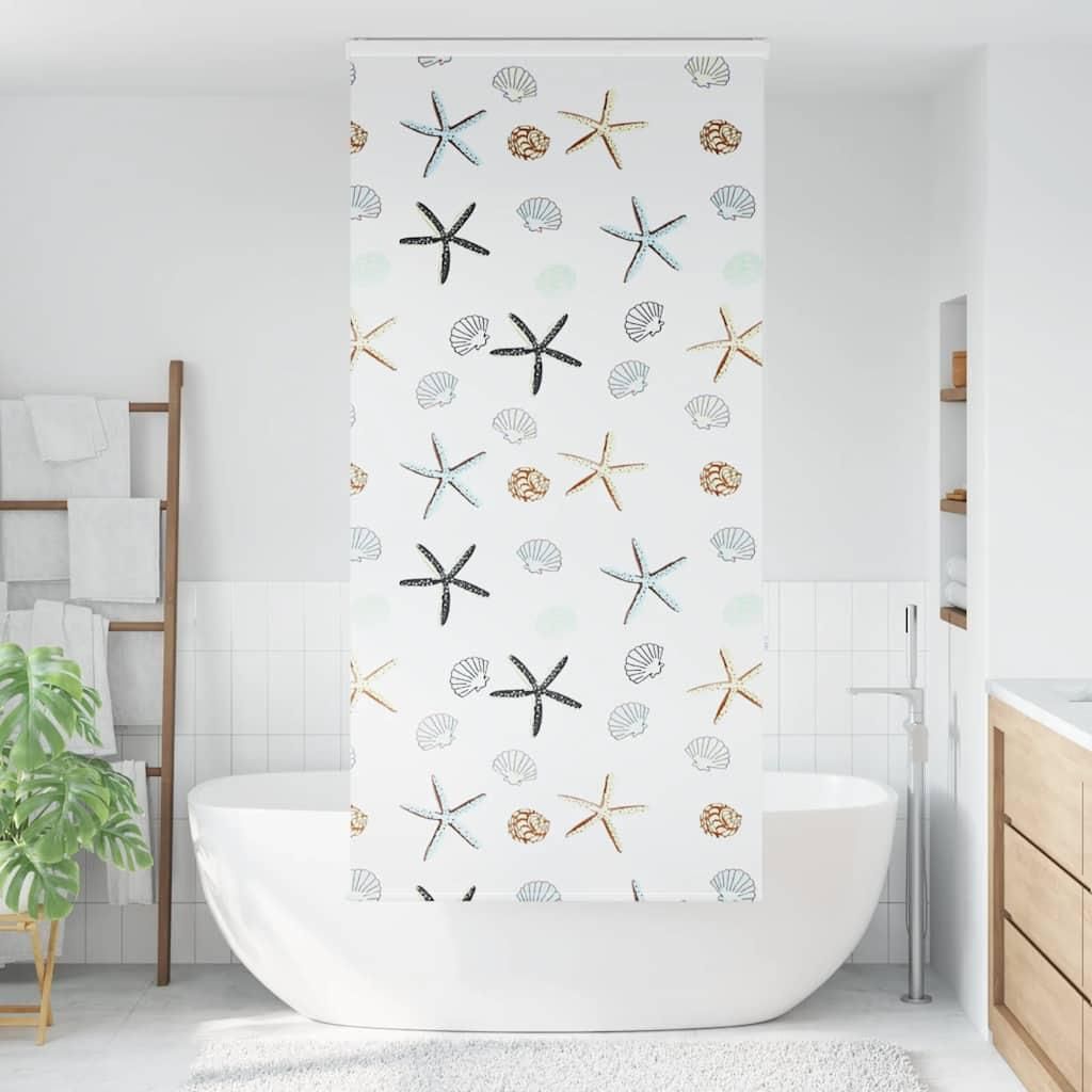 vidaXL Tenda a rullo per doccia con cassonetto 110x240 cm Immagine del prodotto 