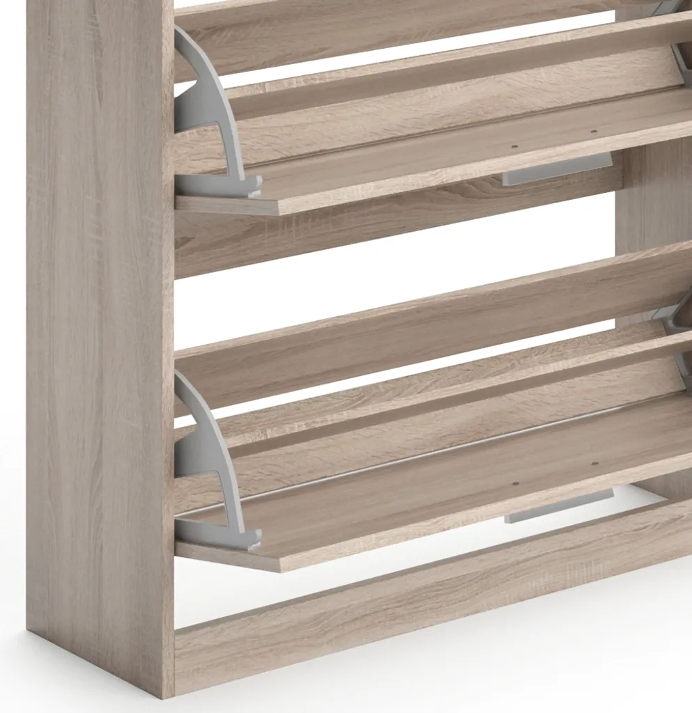 Vicco Alex Sonoma Meuble à Chaussure 89x104cm Modèle 20671 Bois - 6