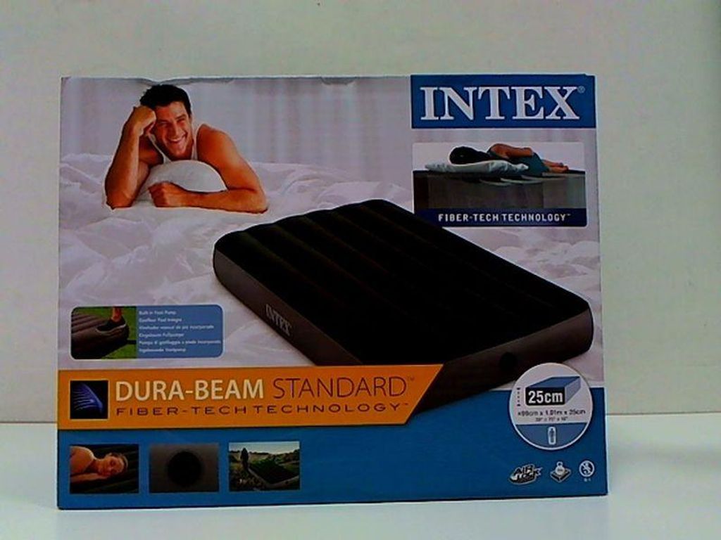 INTEX Materac dmuchany Twin Dura-With Foot Bip 99 x 191 x Image du produit 