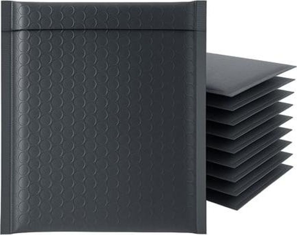 Versandtasche Babelkowa Metallisch CD 165x165mm Graphit 100 Stück Premium