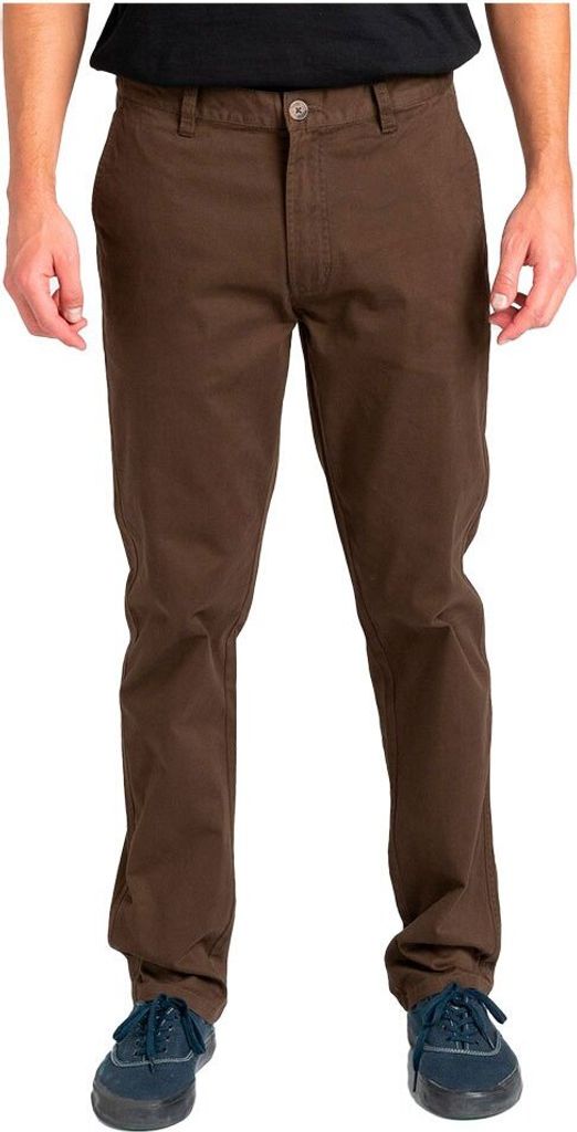 Element Howland Classic Chinohose Braun 26 Mann Braun 26