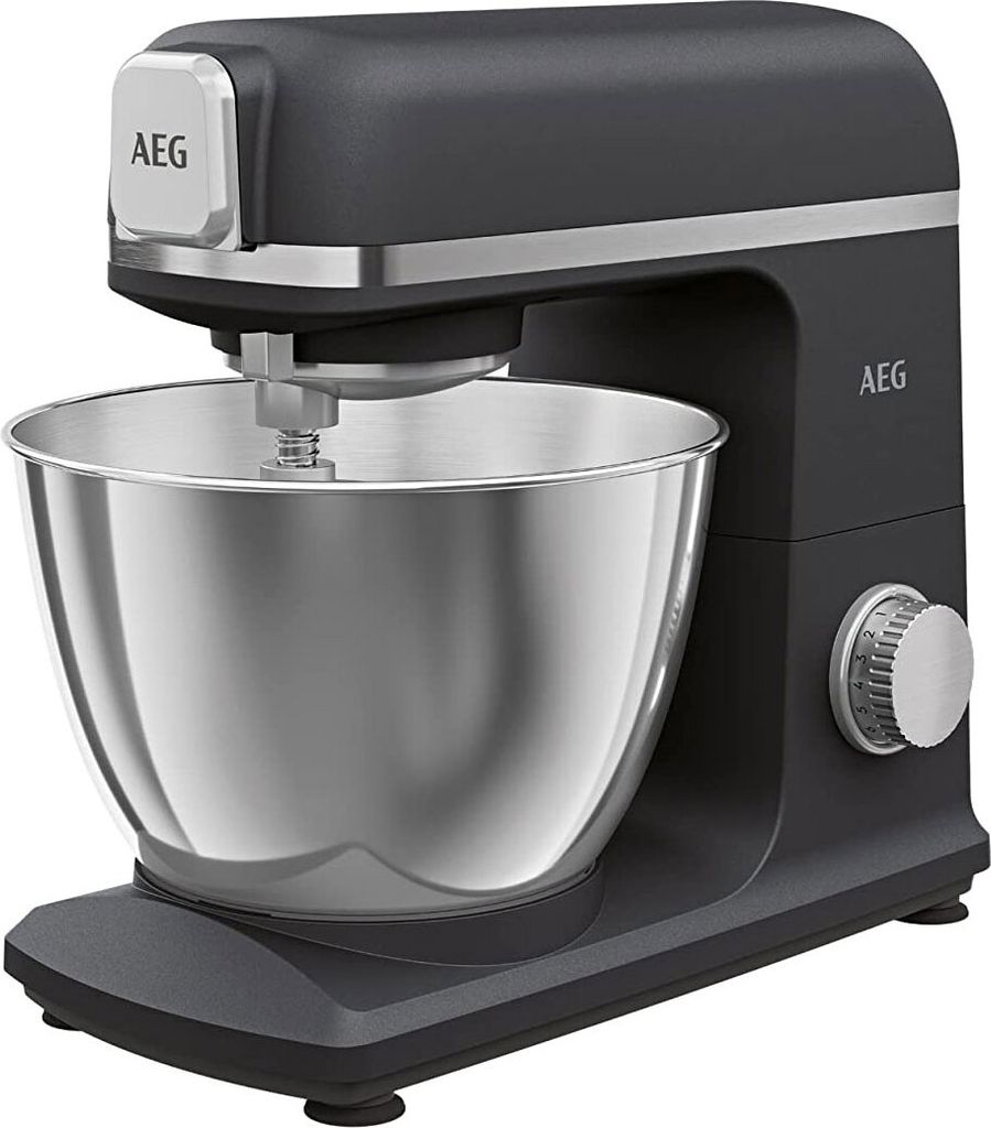 AEG KM5-1-4BPT Küchenmaschine: Leistungsstark mit 1200 W Produktbild 