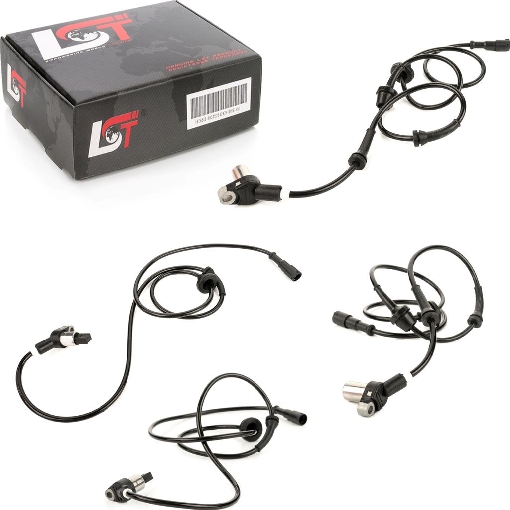 4x ABS Sensor Drehzahlregler vorne hinten für VW Golf II Jetta Passat Corrado