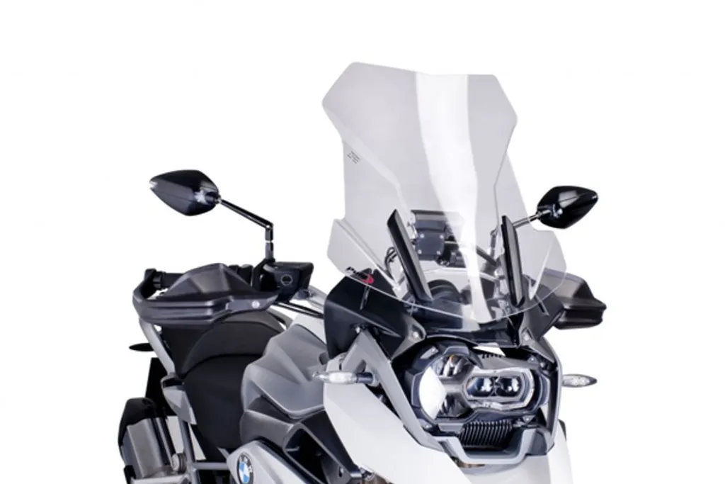 Écran touring Puig transparent 545x445mm pour BMW R1200GS et R1250GS