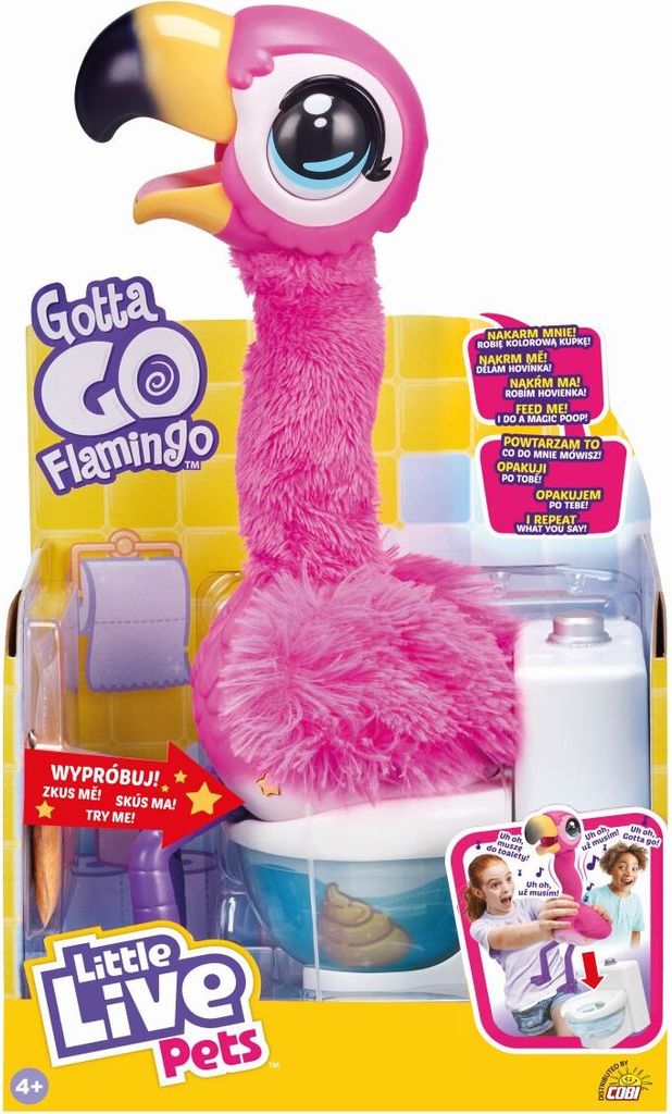 Malé živé zvieratká Flamingo Obrázok produktu 