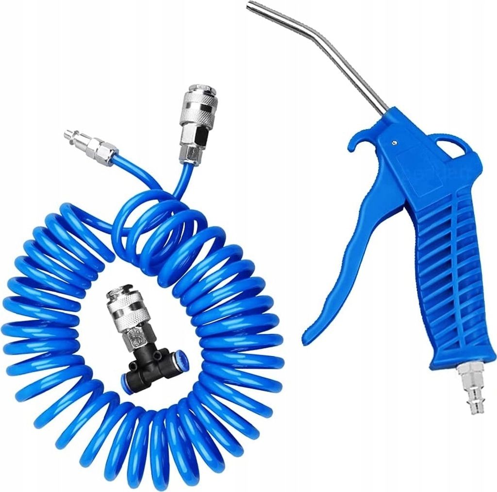 GEKO Soufflette, tuyau 5m, adaptateur, set de 3, mini Image du produit 