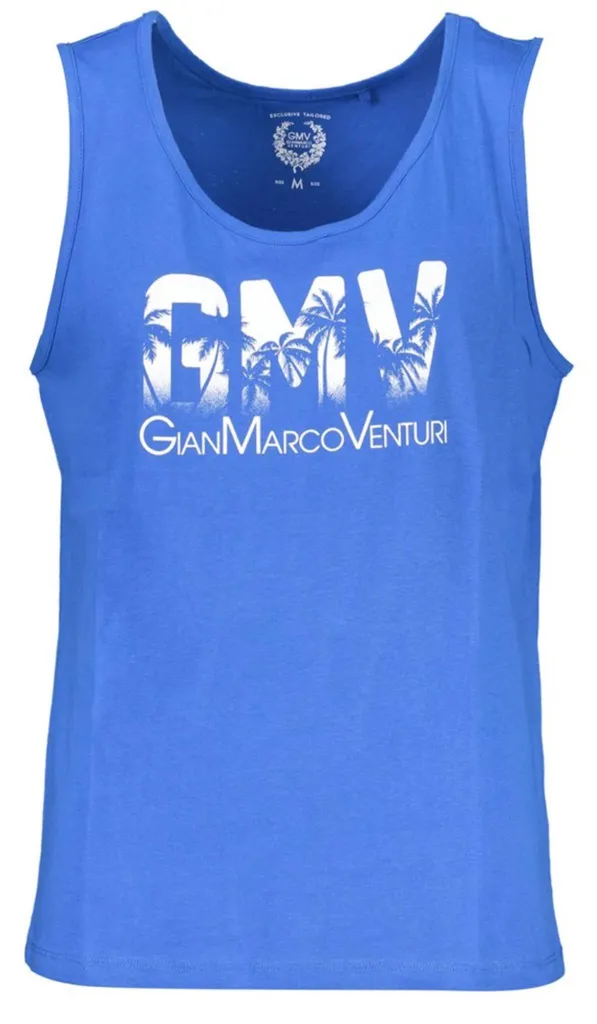 T-shirt Gian Marco Venturi au00792romolo Bleu Royal Taille 2XL Homme