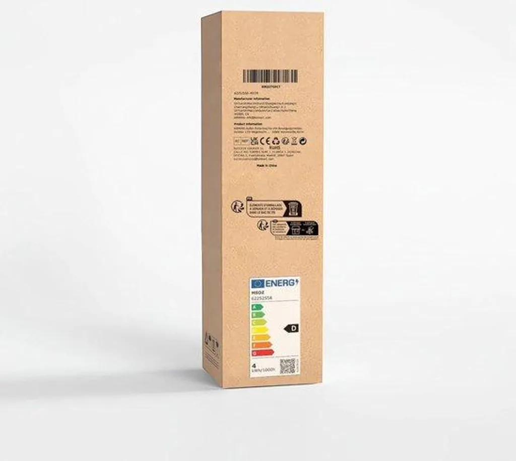 Borne lumineuse LED extérieure en alu blanc chaud pour allée de jardin