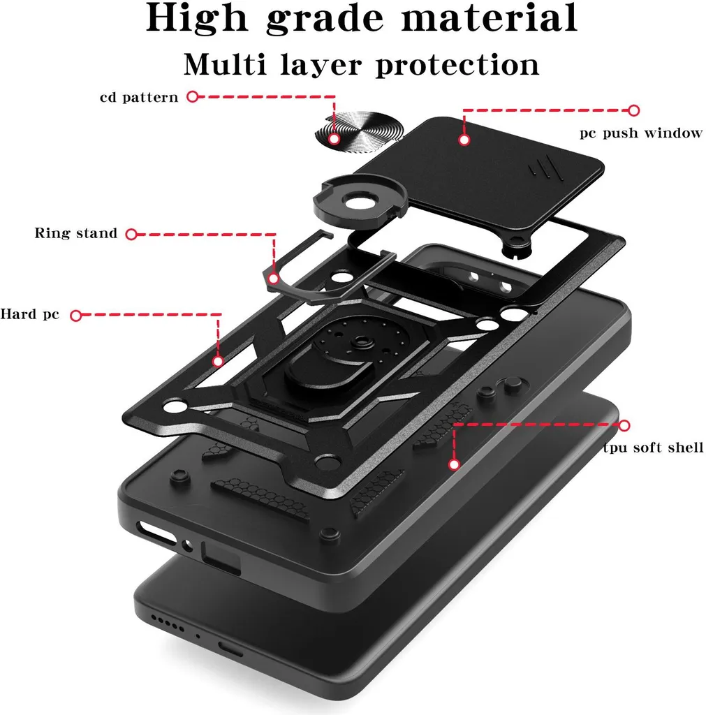 PanXCase Cover per Xiaomi Redmi Note 14 5G - Custodia Silicone Sottile Elegant Disegni Morbida Leggera, Protezione Fotocamera Antiurto Antigraffio Case (Nero