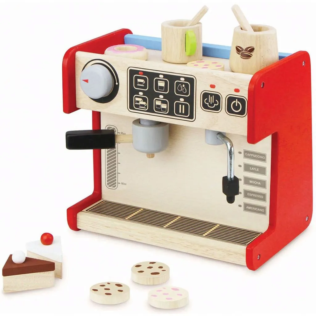 Set Caffè Wonderworld HOUT192491: Giocattolo Tradizionale in Legno Vero