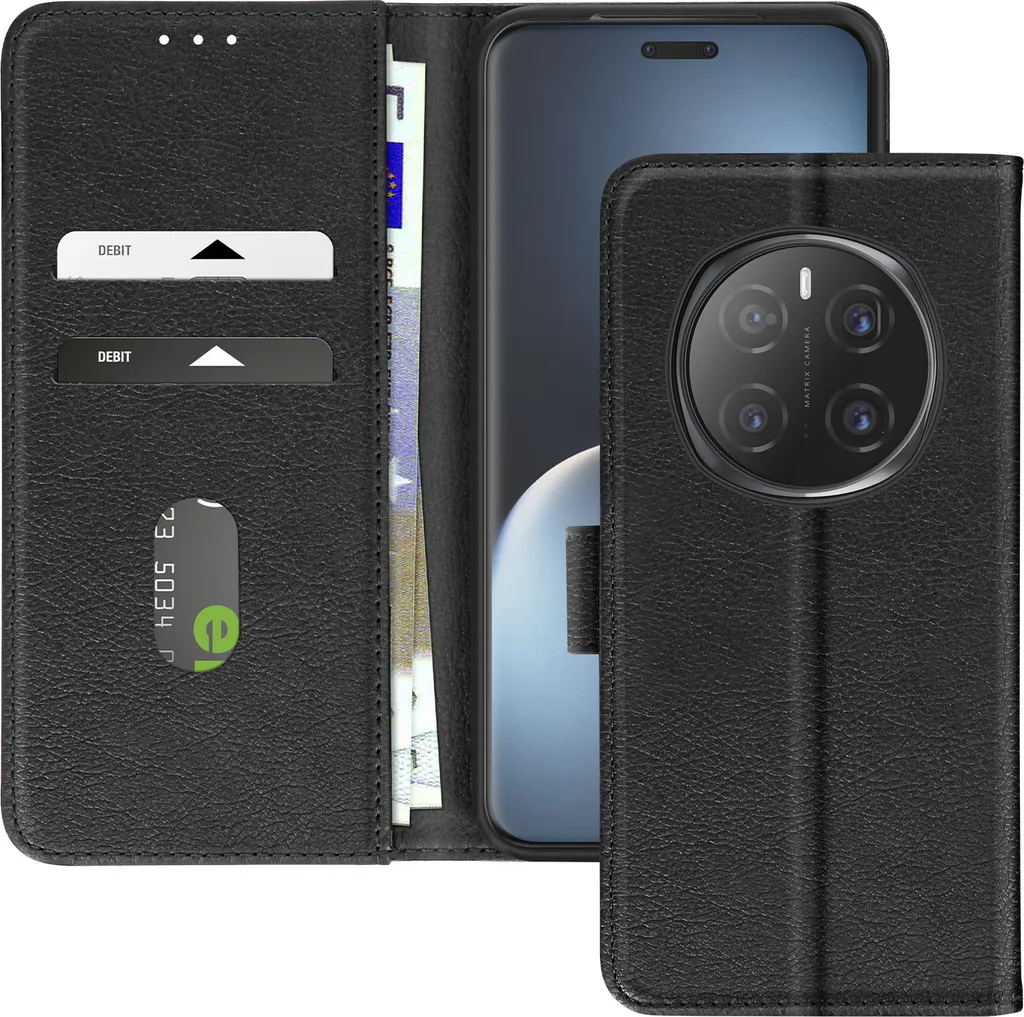 Cover Portafoglio Honor Magic 7 Pro Avizar - Nero Business con Stand