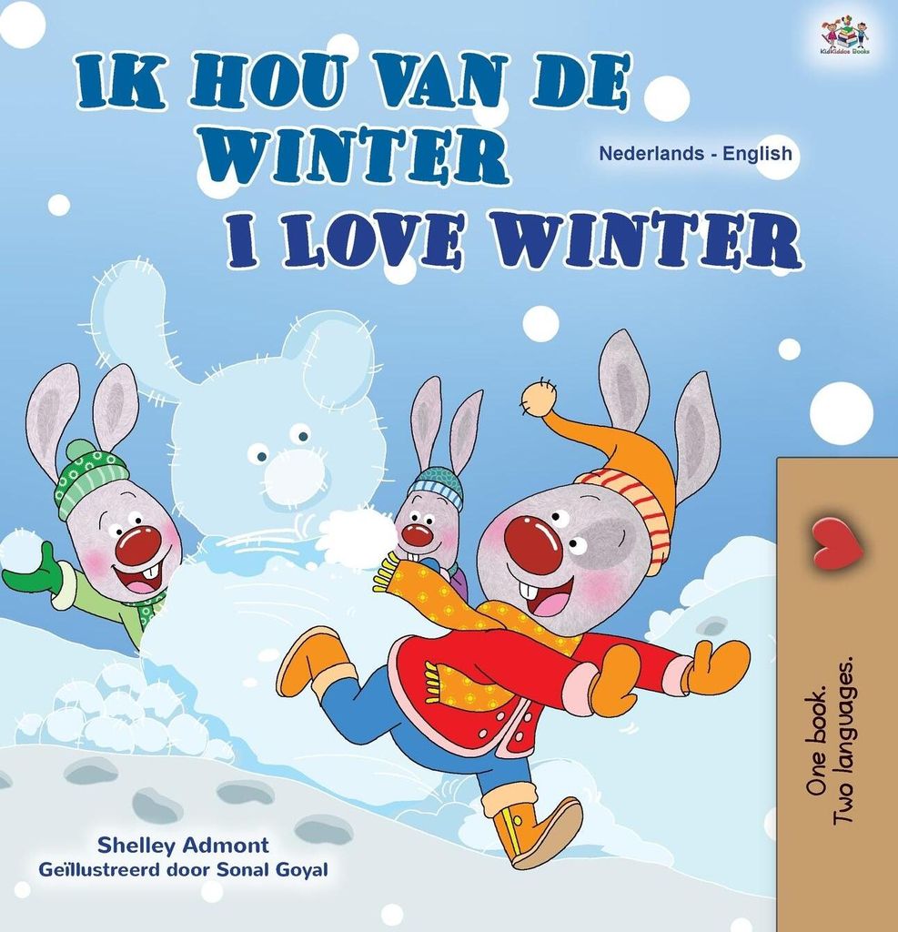 I Love Winter (Dutch English Bilingual Children's Book)