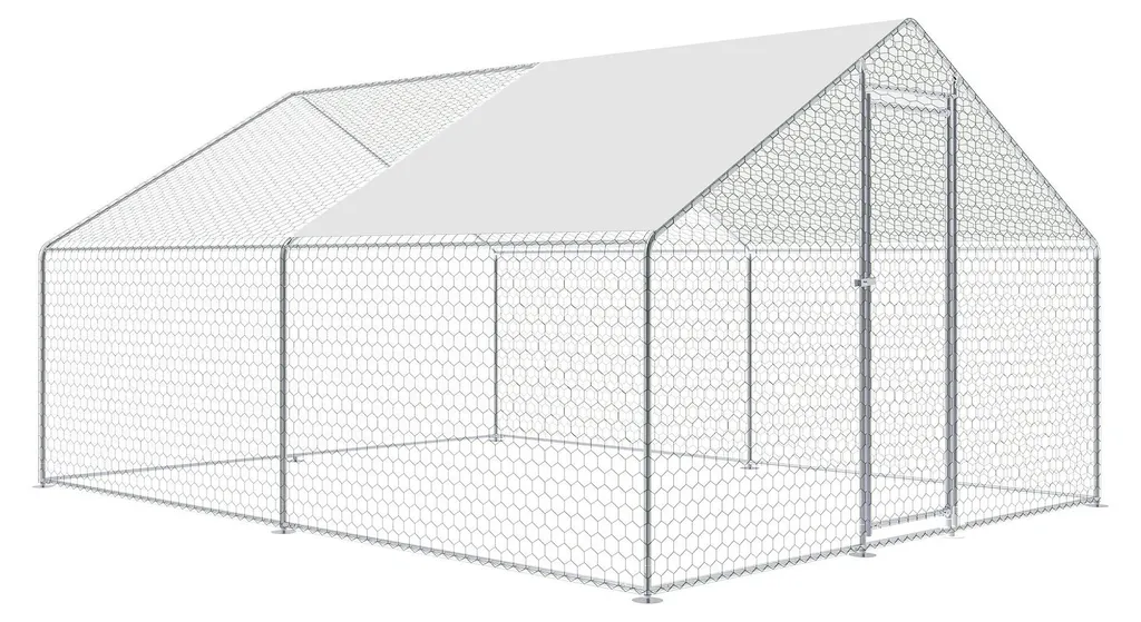 Volière Aga DS5515 3x4x2 m pour protéger vos poules et petits animaux