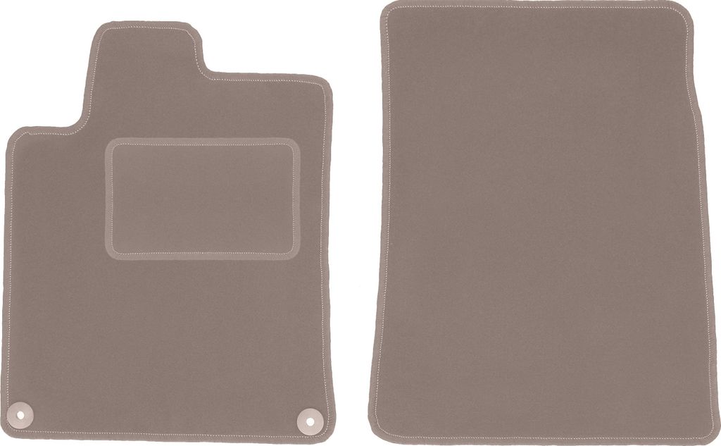 Autoteppiche vorne für: Citroen C5 I Limousine, Kombi (2001-2008) Beige