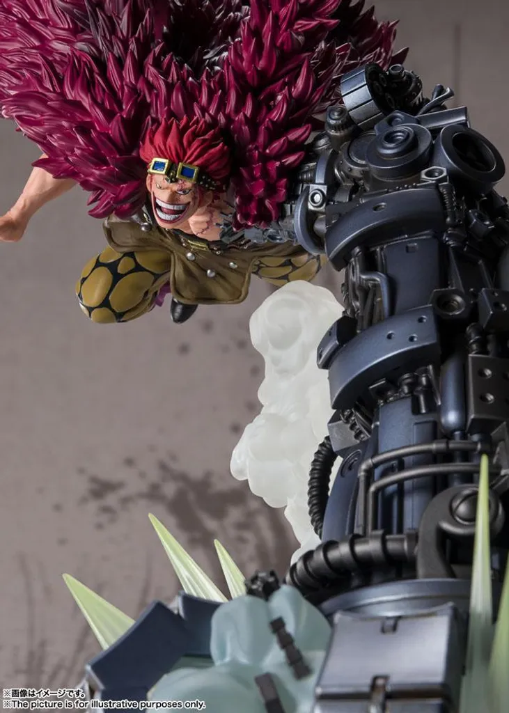 Statue Eustass Kid FiguartsZERO Extra Battle Edition Onigashima 35 cm