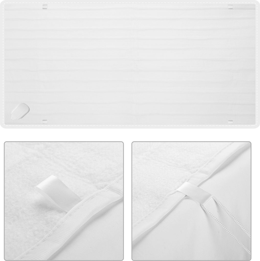 Vyhřívaná televizní deka 150 x 80 cm | bílá Obrázek produktu 5