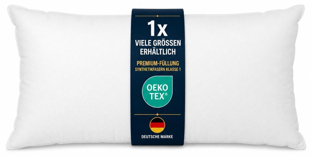 Premium Füllkissen (40x80 cm) Innenkissen mit Produktbild 