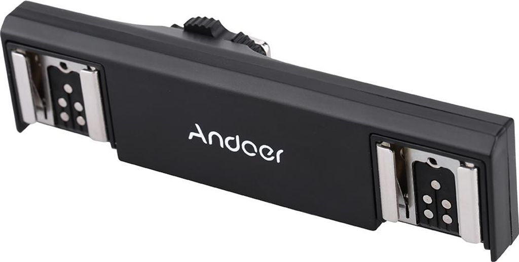 Andoer Podwójna gorąca stopka lampy błyskowej Speedlite Zdjęcie produktu 