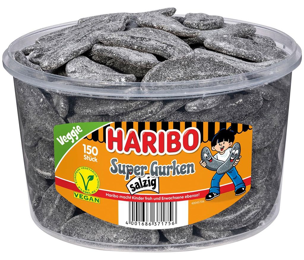 HARIBO 10043737 HARIBO Super Gurken Fruchtgummi 150 St. Image du produit 