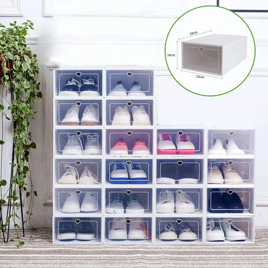Rangement chaussures empilable pour optimiser l'espace du dressing - 8