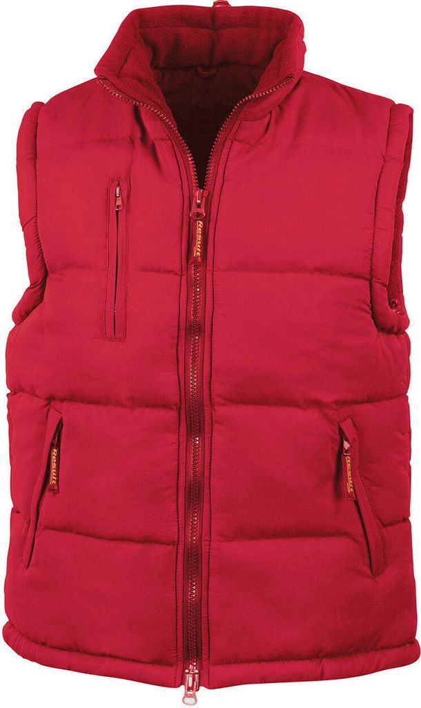 Result R088X | Ultra Padded Bodywarmer / Weste - Farbe: Red - Größe: M