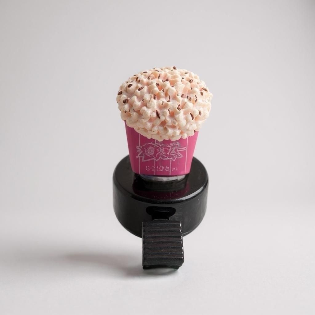 Fahrradklingel im Popcorn Design Fahrradglocke 3,5cm Durchmesser