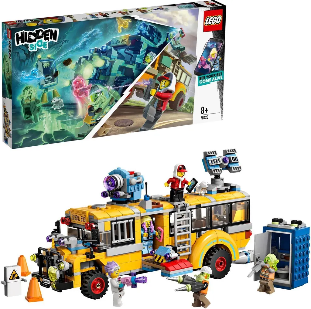 LEGO 70423 Bus Anti-Fantôme pour Combattre l'Ennui et Jouer en AR