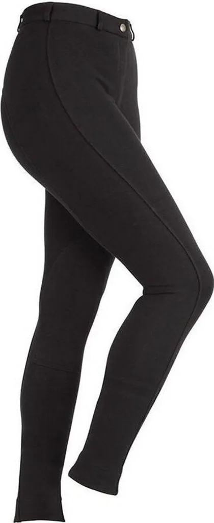Culotte d'équitation Filles 13-14 ans Wessex ER590 Noir Idéal Club