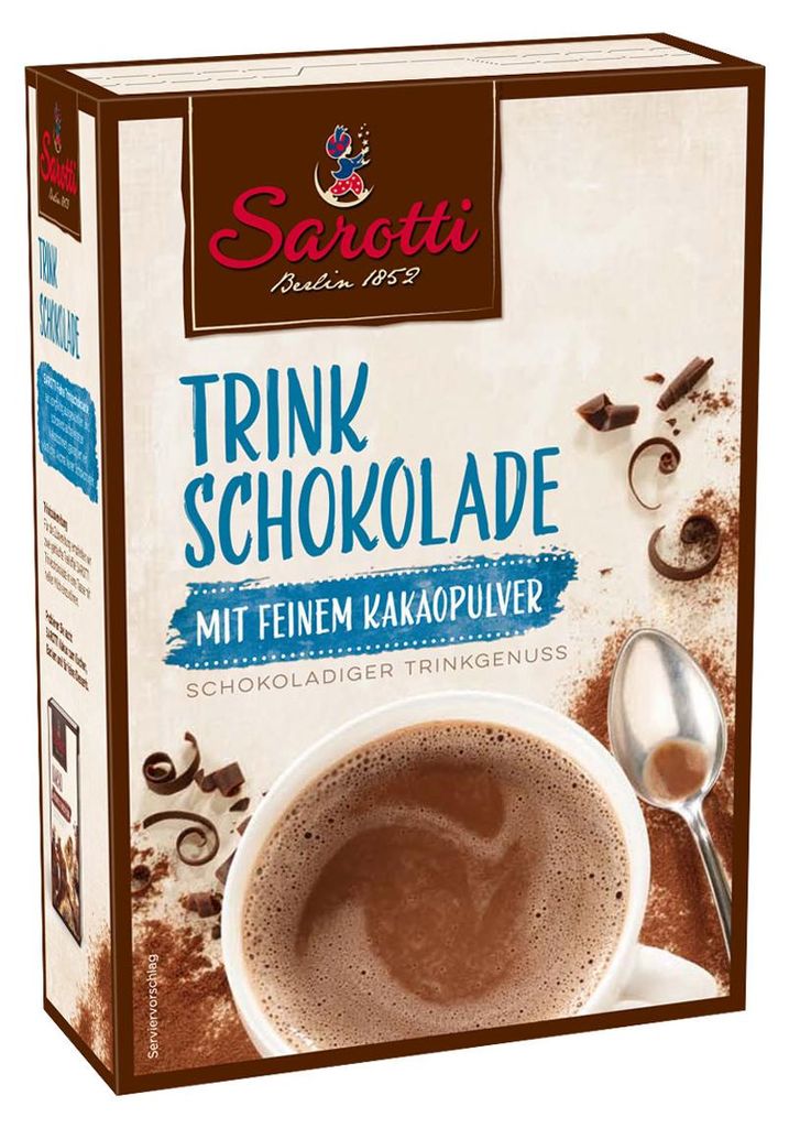 Sarotti delikatna czekolada do picia czekoladowa Zdjęcie produktu 