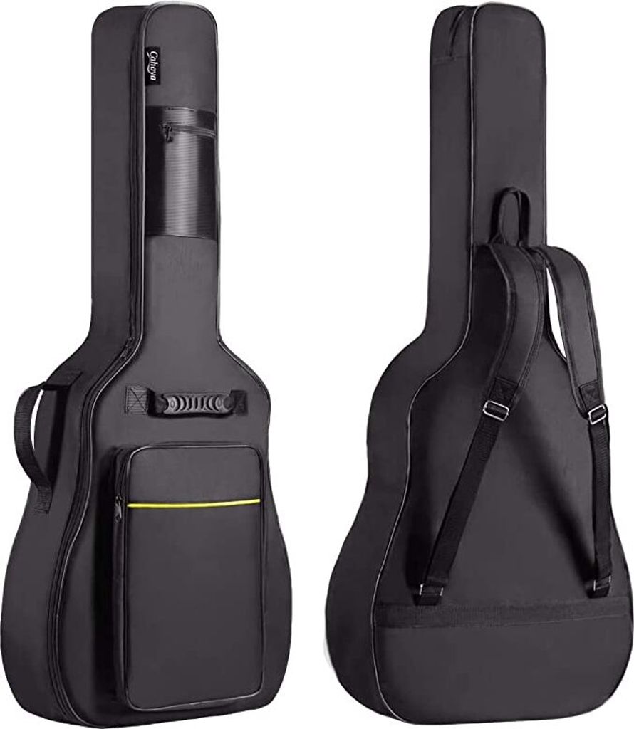 4/4 Gitarrentasche Gigbag, bis 41" bis 105cm, Gitarrenhülle Wasserdichter gepolsterter Gitarrenrucksack Gepolsterte Gitarrentasche