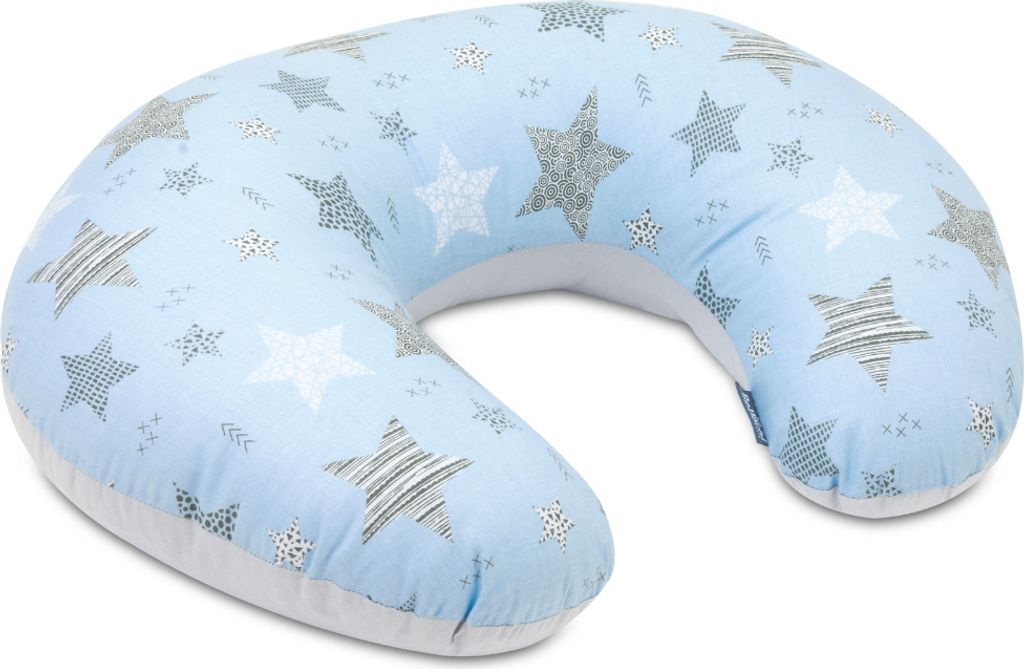 Bellochi Klein Stillkissen mit Bezug - aus 100% Baumwolle - - Baby Lagerungskissen - Kuschelkissen - 40x60 cm Multifunktionale Positionierung - r...
