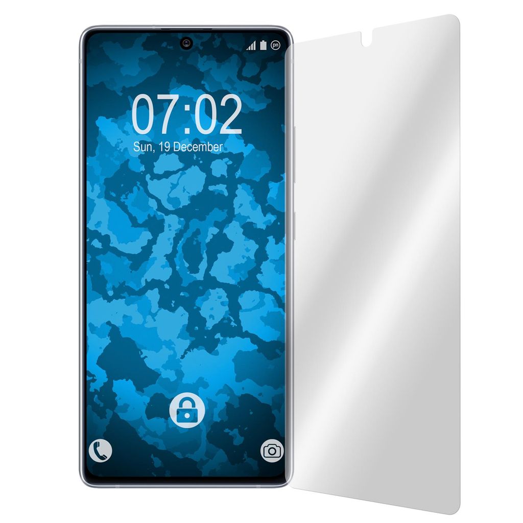 6er-Pack PhoneNatic Displayschutzfolien klar kompatibel mit Samsung Galaxy S10 Lite