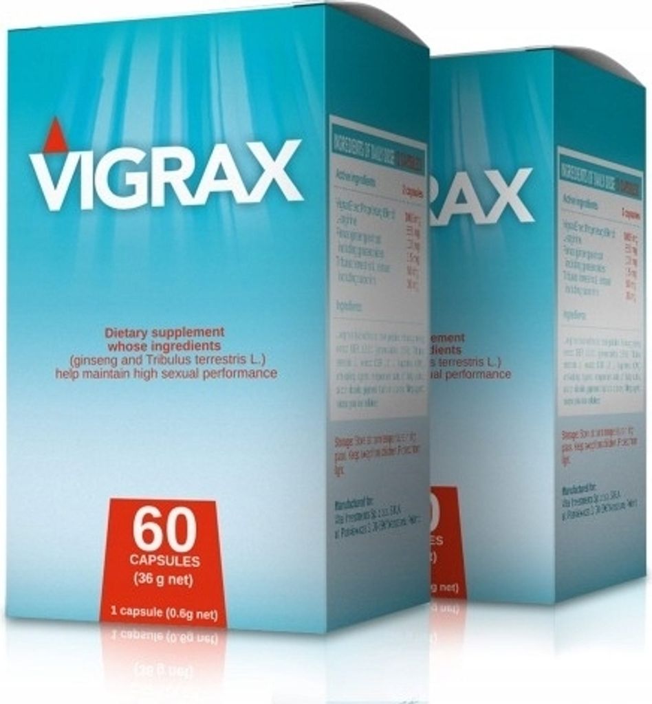 2x Vigrax - suplement diety 30 kapsułek Zdjęcie produktu 