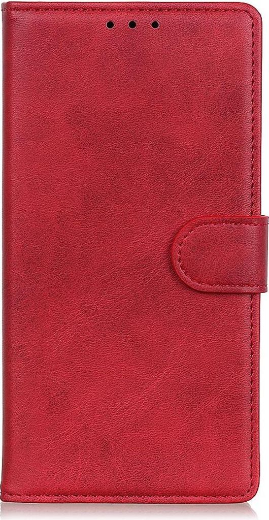 Samsung Galaxy A72 Hülle - Coverup Luxus Klapphülle - Rot