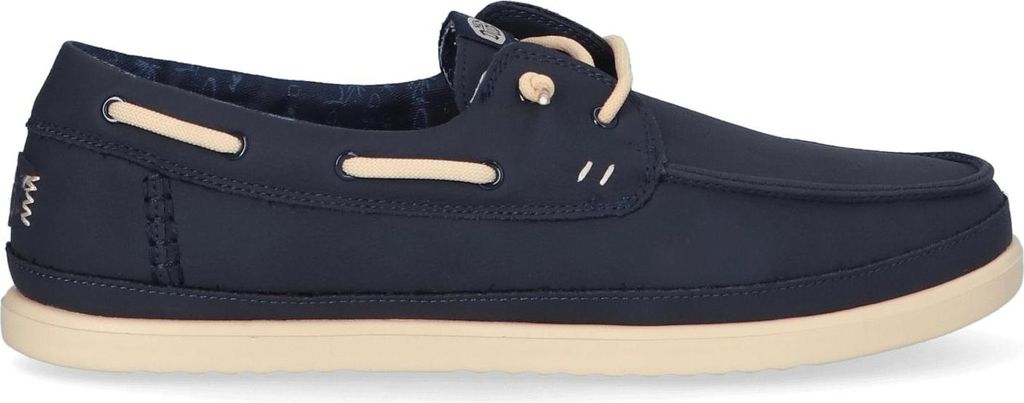 HEYDUDE Harbor Lo Classic Herren Loafer Navy Blazer/Boulder Tan Größe 46