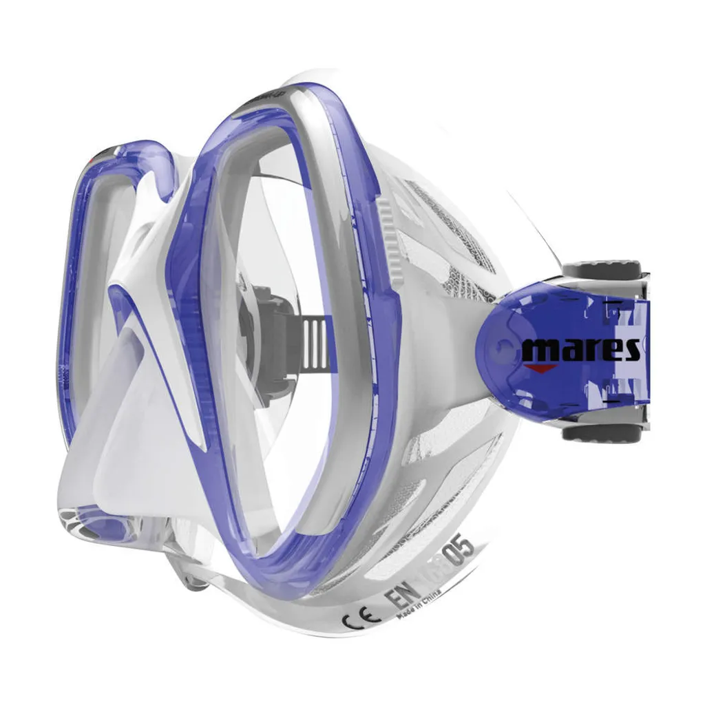 Masque Mares Chroma Up Bleu - Anti-Buée et Étanchéité pour la Chasse - 3