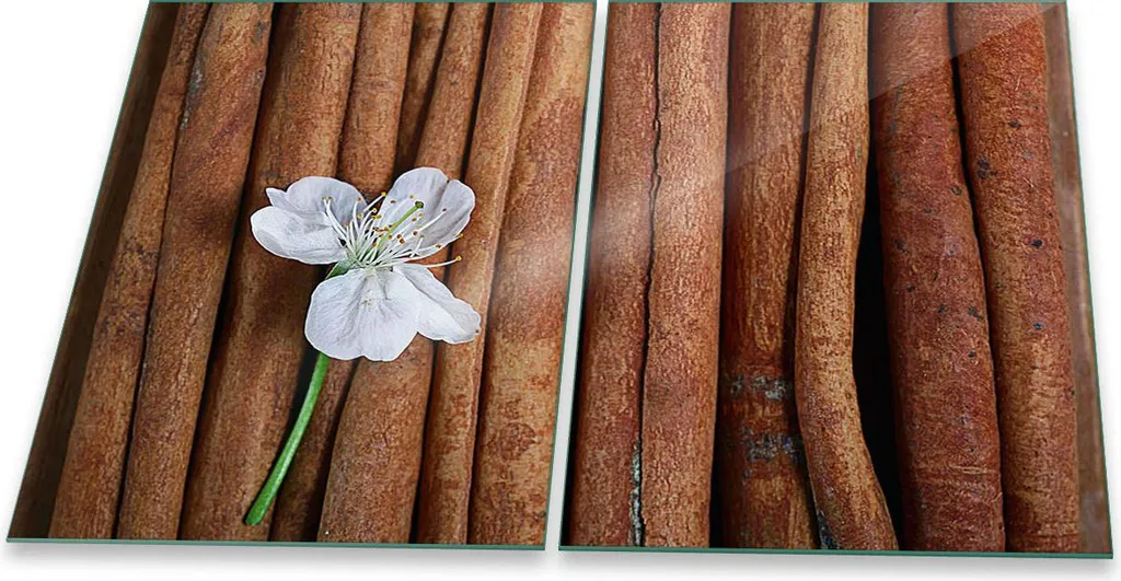 Set 2 Pezzi Copri Piano Cottura Vetro 40x52 Marrone - Offerta Limitata