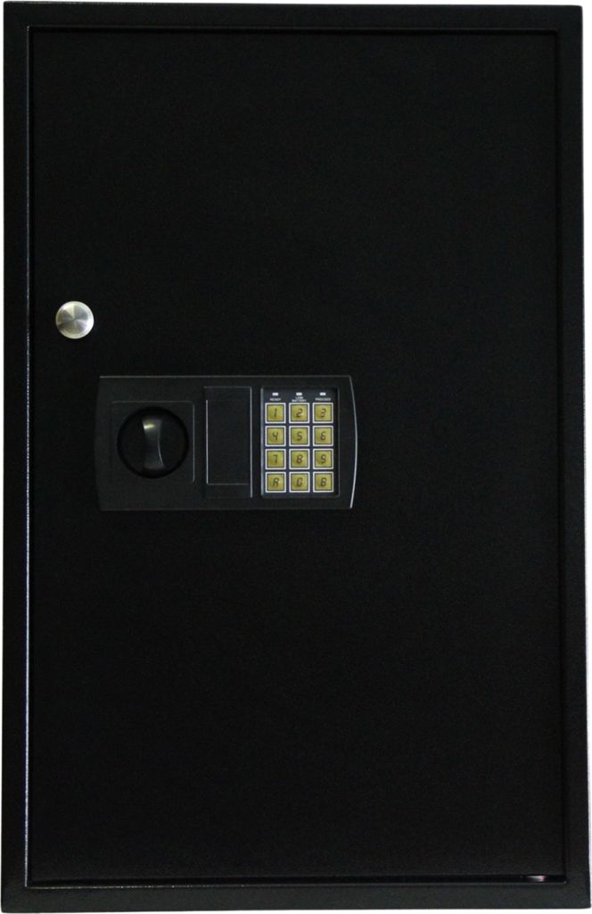 Schlüsselschrank Schlüsselkasten Schlüsseltresor Safe Tresor ele. 132 Haken K4 schwarz