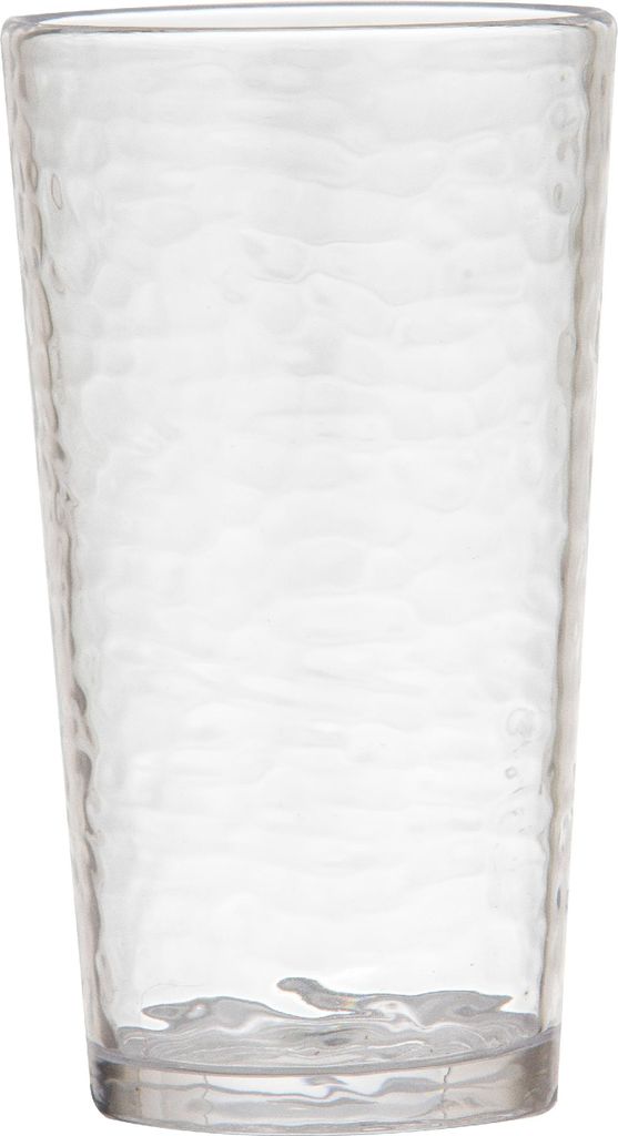 Ladelle 4er Set Byron Longdrinkglas, Wirkt wie Glas, Strapazierfähig, Acryl, Farbe:Klar