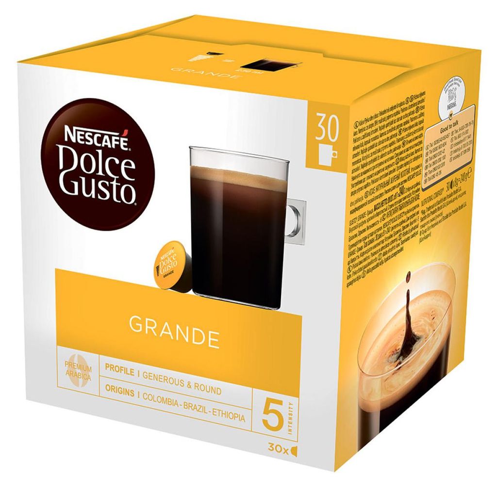 Nescafé Dolce Gusto Grande, Kaffeekapsel, Kaffee, Dolce Produktbild 