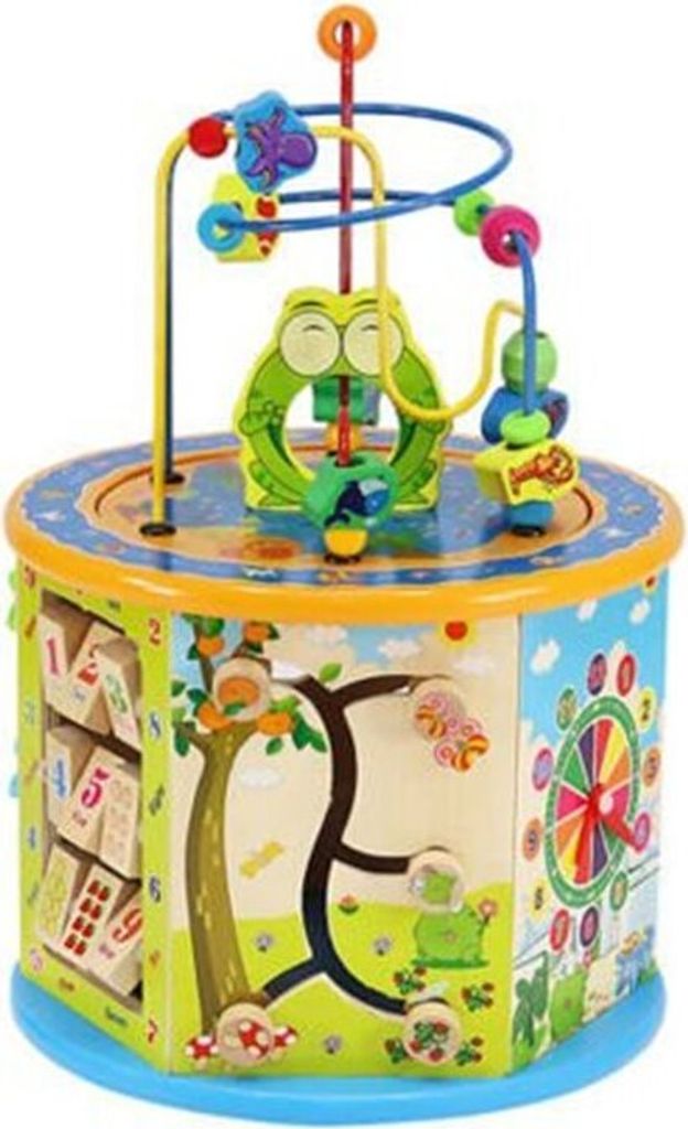 Motorikwürfel Holz-Kunststoff Kinder ab 1 Jahr Spielzeug Produktbild 